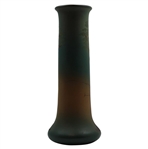 Early 1900's Weller Dickensware Pre-Swing Female Golfer with Cape & Hat Cylindrical Vase
