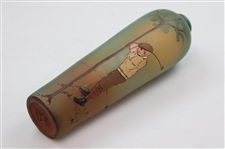 Early 1900's Weller Dickensware Pre-Swing Male Golfer Vase