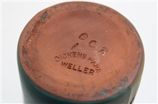 Early 1900's Weller Dickensware Pre-Swing Male Golfer Vase