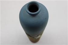 Early 1900's Weller Dickensware Pre-Swing Dark Complexion Male Golfer Cylindrical Vase