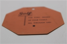 1946 Masters Tournament Sunday Final Round Ticket #3516 - Herman Keiser Winner