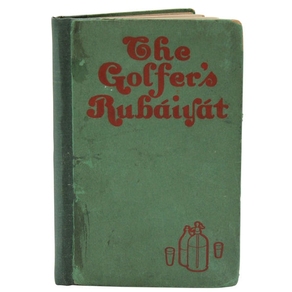 1901 The Golfers Rubaiyat 1st Edition Book by H.W. Boynton