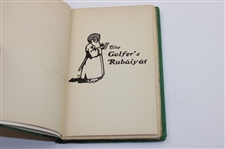 1901 'The Golfer's Rubaiyat' 1st Edition Book by H.W. Boynton
