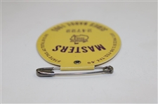 1965 Masters Tournament SERIES Badge #24722 - Jack Nicklaus Winner
