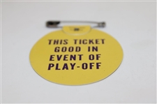 1965 Masters Tournament SERIES Badge #24722 - Jack Nicklaus Winner