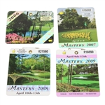 1976-2009 Masters Tournament SERIES Badges including 1986 & 1997 Masters SERIES Badges