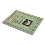 1934 Masters Augusta National Invitation Tournament Official Program