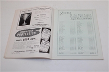 1934 Masters Augusta National Invitation Tournament Official Program