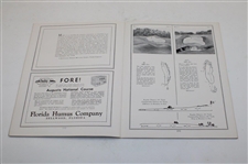 1934 Masters Augusta National Invitation Tournament Official Program