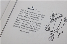1934 Masters Augusta National Invitation Tournament Official Program