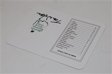 Tom Watson Signed Augusta National Golf Club Scorecard JSA ALOA