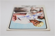 Jack Nicklaus Signed 1973 Panini Campioni Card JSA ALOA