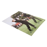 Jack Nicklaus & Gary Player Signed Oversized Post Swing Photo JSA #CB69938