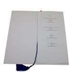 2002 Ryder Cup Welcome Dinner Gala Menu signed by Both Teams & Captains JSA ALOA