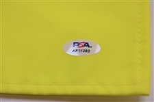 Phil Mickelson Signed Undated Masters Tournament Embroidered Flag w/Years Won PSA #AP31283