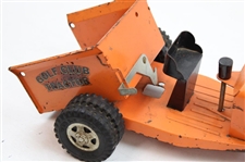 Arnold Palmer Signed Vintage Metal 'Golf Club Tractor' by Tonka Toys JSA ALOA