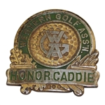 Vintage Undated Western Golf Association Honor Caddie Badge