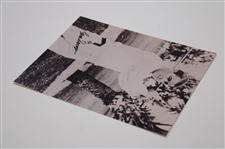 Gene Sarazen Signed Early Post Swing Photo - Sarazen Collection JSA ALOA