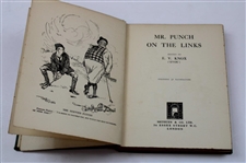 1929 'Mr Punch On The Links' Book
