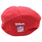 Payne Stewart Signed Personal Used Stetson NFL Shield Wilson Red Hat JSA ALOA