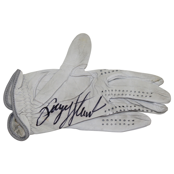 Payne Stewart Signed Used Top-Flite Golf Glove JSA ALOA