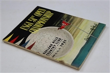 1951 US Open at Oakland Hills CC Official Program - Ben Hogan Winner