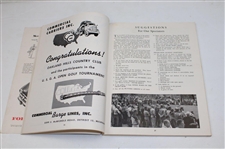 1951 US Open at Oakland Hills CC Official Program - Ben Hogan Winner