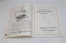 1952 US Open Championship at Northwood CC Official Program - Julius Boros Winner