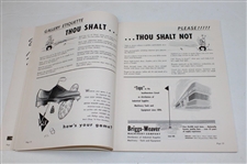 1952 US Open Championship at Northwood CC Official Program - Julius Boros Winner