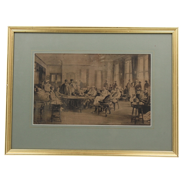 1907 Surviving Amateur Champions at Hoylake 1906 Life Assoc. of Scotland Print by Michael Brown