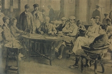 1907 'Surviving Amateur Champions at Hoylake 1906' Life Assoc. of Scotland Print by Michael Brown