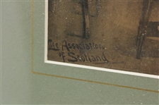 1907 'Surviving Amateur Champions at Hoylake 1906' Life Assoc. of Scotland Print by Michael Brown