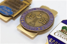 Three (3) Colonial National Invitational/Southwestern Bell Money Clips