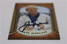 Jack Nicklaus Signed 2014 Goodwin Champions Card JSA ALOA