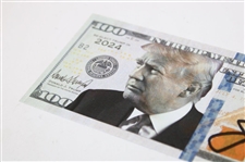 Jack Nicklaus Signed Novelty President Donald Trump $100 Bill JSA ALOA