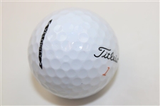 Fred Couples Signed Masters Logo Golf Ball & Augusta National GC Scorecard JSA ALOA