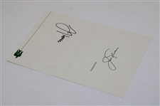 Justin Thomas Signed Valhalla CC Official Scorecard JSA ALOA