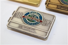 1997, 1998, 1999 & 2000 Callaway Pebble Beach Invitational Money Clips