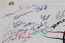 Field Signed 2005 NEC Invitational at Firestone Flag JSA ALOA