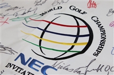 Field Signed 2005 NEC Invitational at Firestone Flag JSA ALOA