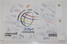 Field Signed 2005 NEC Invitational at Firestone Flag JSA ALOA