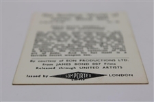 The Exciting World of James Bond 007 Somportex Golf Card No. 20 