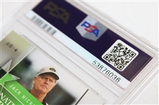 2004 Upper Deck Jack Nicklaus National Trading Card Day Upper Deck Card PSA Gem Mt 10