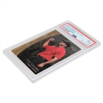 2001 Upper Deck Golf Stat Leaders Tiger Woods Card PSA Mint 9