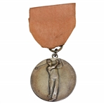 1965 Ohio Intercollegiate Team Golf Championship Medal With Original Ribbon