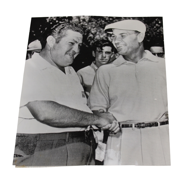 Ben And Porky Setting Pace April 12 1953 Masters Original AP Wire Photo