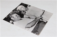 Ben And Porky Setting Pace April 12 1953 Masters Original AP Wire Photo
