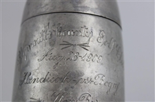1909 Plymouth County Golf Club Tournament Tankard Trophy Won By Austin White