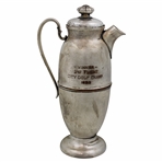 1933 2nd Flight City Championship Winner Trophy Pitcher