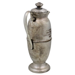 1933 2nd Flight City Championship Winner Trophy Pitcher